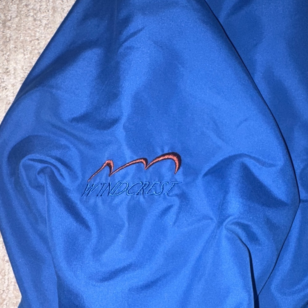 Cabela's Men's L Blue Windcrest Windbreaker Jacket Full Zip Lightweight Outdoor - Picture 11 of 11